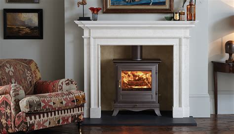 gas powered wood burning stove